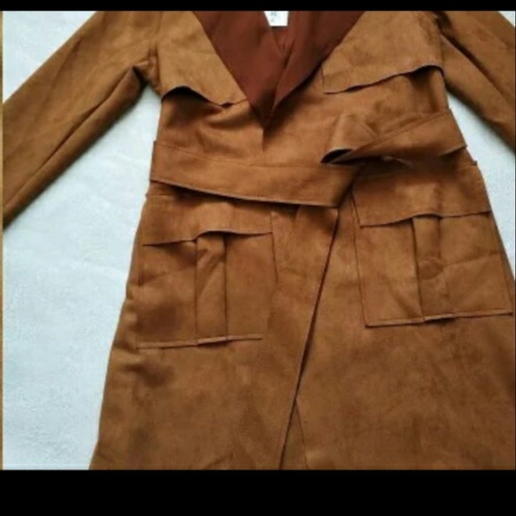 🛍Fabulous casual leather coat - jacket - Picture 4 of 4